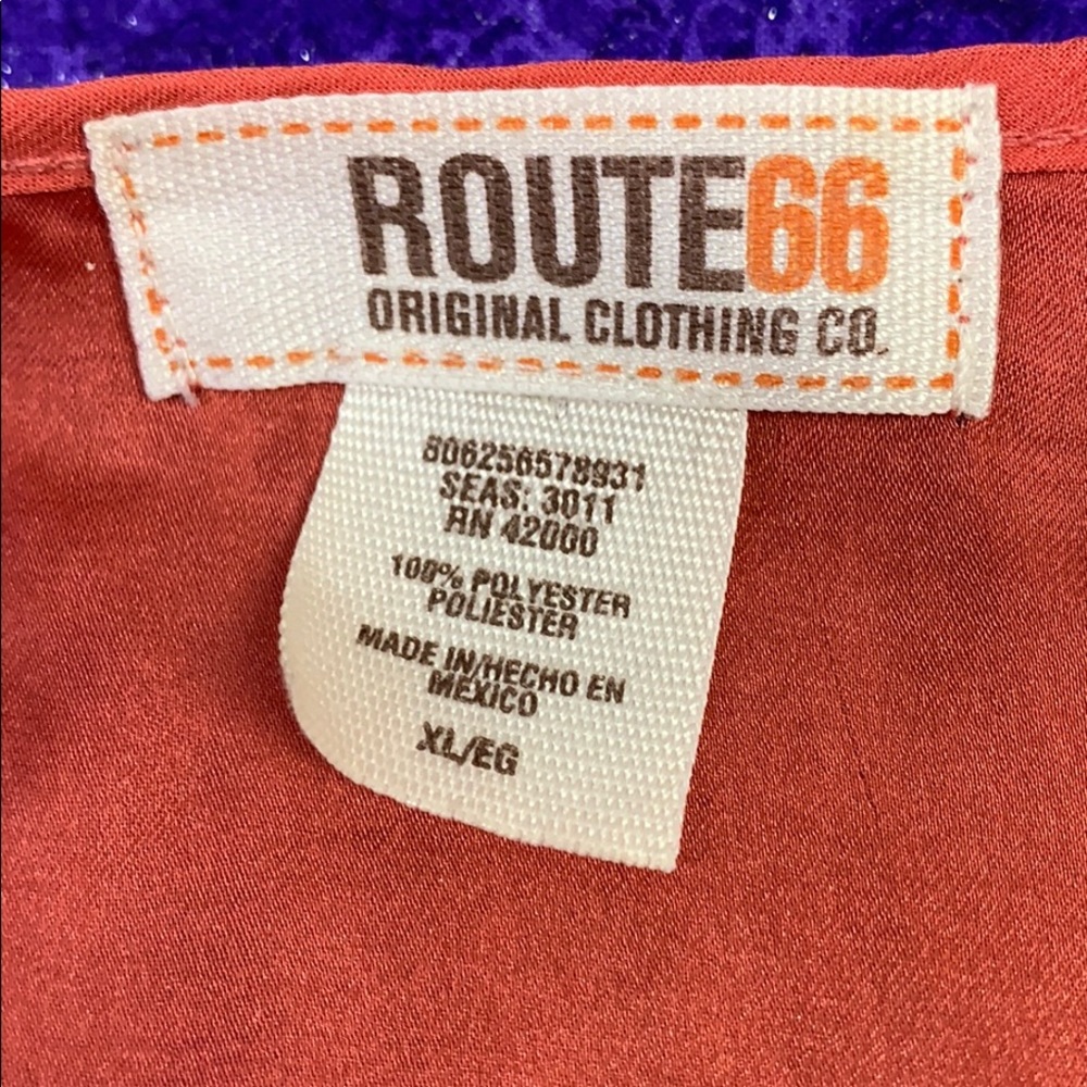 Route 66 Racer Back Tank Top - Picture 4 of 4